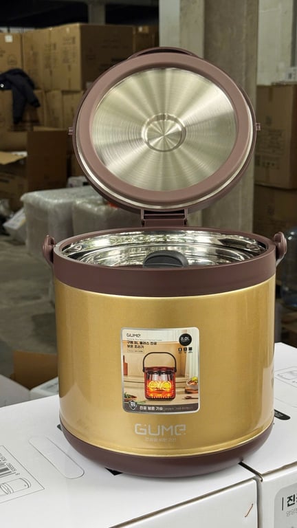 NỒI Ủ CHÂN KHÔNG GUME 8L PLUS