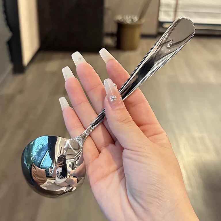 Thìa inox cán dài RK327 19cm