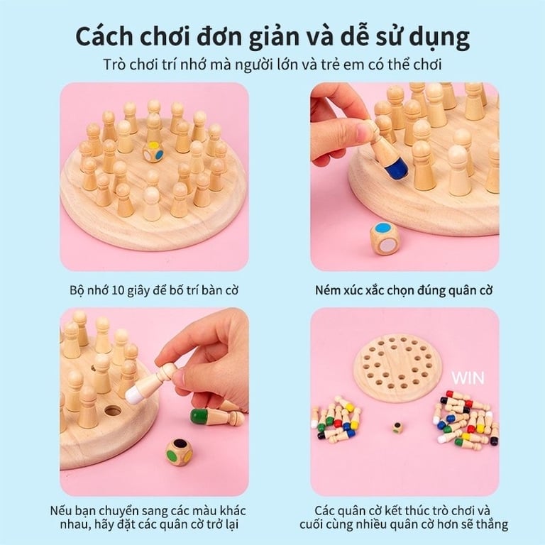 💛 ❤ 💙 BỘ CỜ TRÍ NHỚ MÀU SẮC