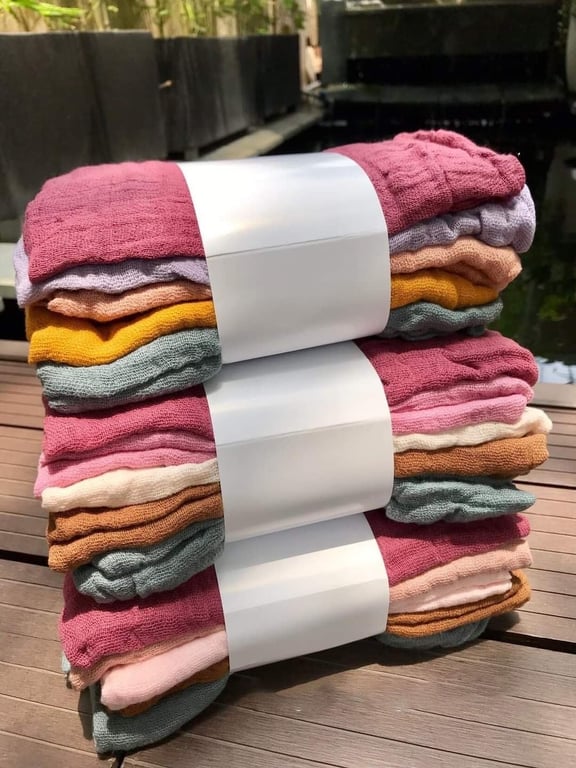 SET 5 KHĂN XÔ PIPP.I CHÂU ÂU