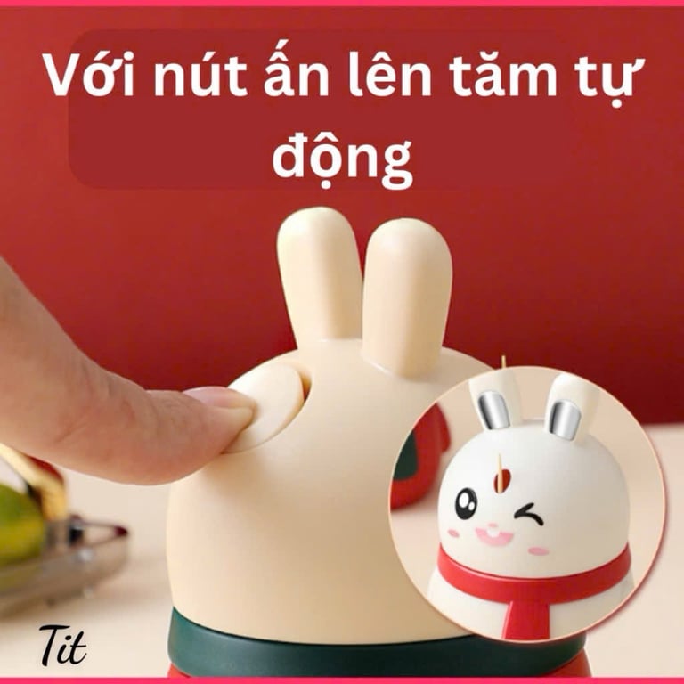 Ống Đựng Tăm Tự Động Lấy Tăm Thông Minh