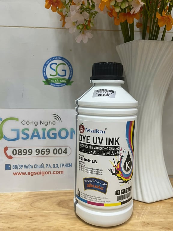 Mực Nạp Màu Đen Canon Bulk Ink C0010-01LB - 1 Lít