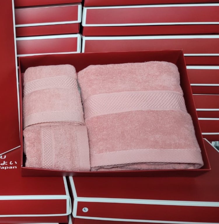 KHĂN TẮM HỘP TOPVALUE Nhật