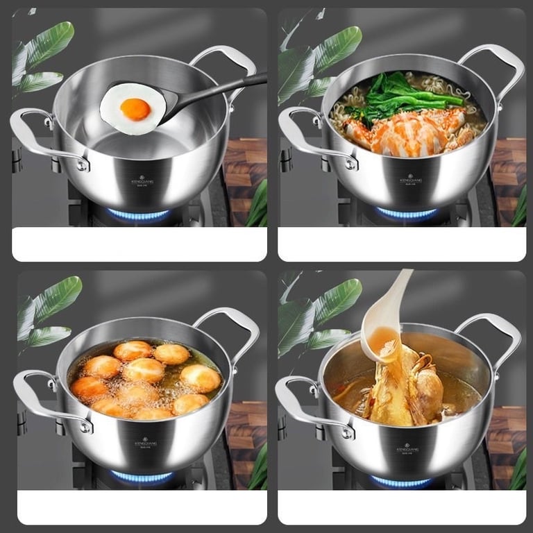 Nồi inox 316 cao cấp 20cm hình quả táo siêu đẹp, độc, lạ