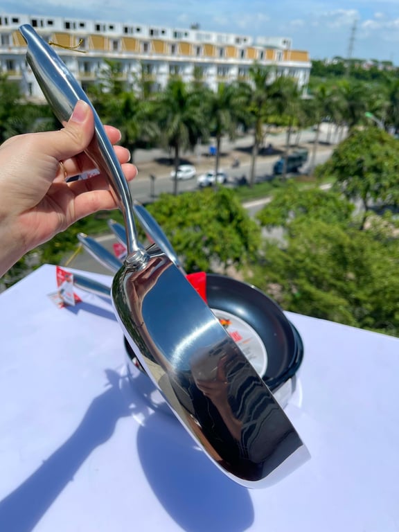 CHẢO INOX ĐÚC LIỀN KHỐI CHỐNG DÍNH KALPEN KAZLER 20CM 24CM 26CM 28CM 30CM