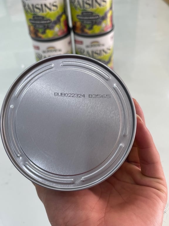 𝐍𝐡𝐨 𝐌𝐲̃ 𝐑𝐚𝐢𝐬𝐢𝐧s hộp 425gr