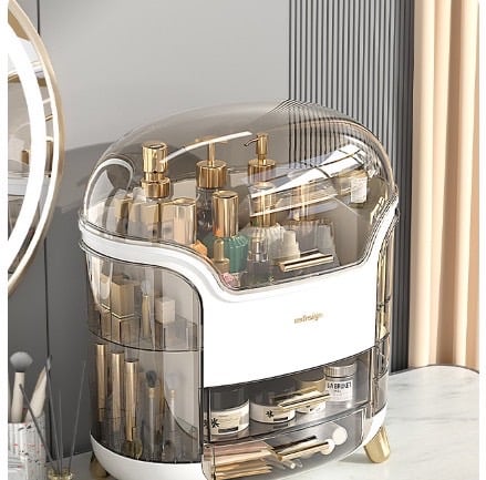 Kệ hộp đựng mỹ phẩm son môi Storage Box để bàn (kích thước 34*30*20) #HK40