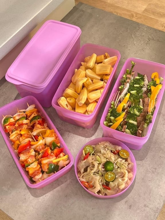 SET TRỮ MÁT FRESHIA TUPPERWARE 5