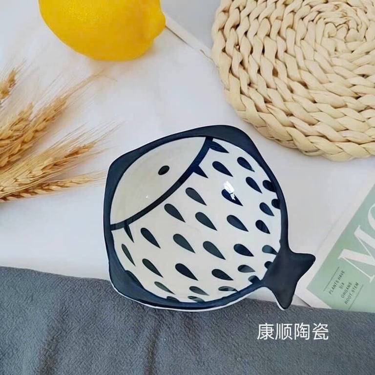 Set bát chấm mẫu hoa/ cá 6 &12 bát