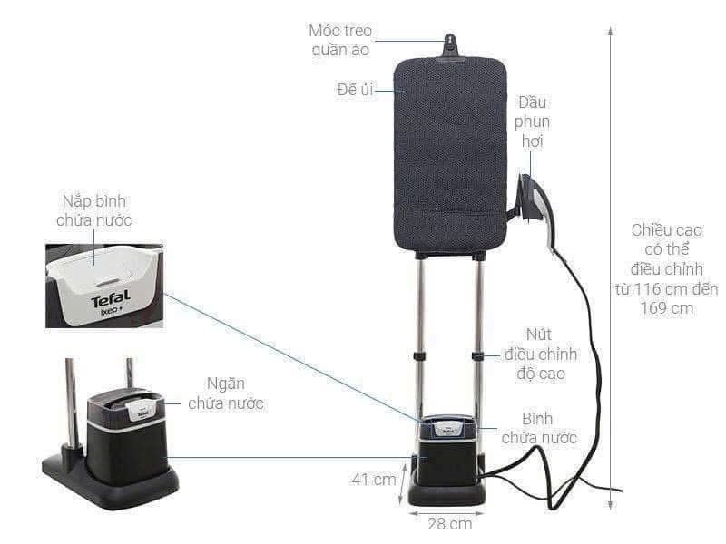 BÀN LÀ CÂY ĐA NĂNG TEFAL IXEO PLUS QT1510E0
