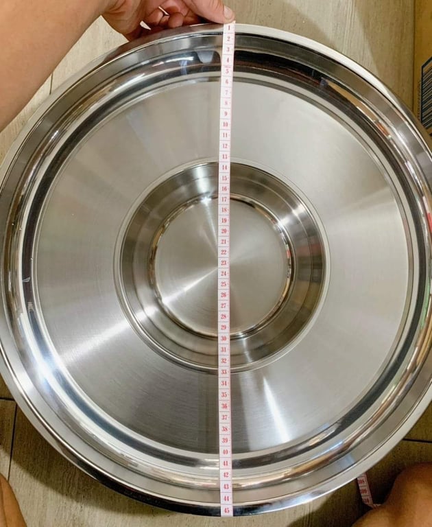 Lẩu vành inox 430 Fivestar Dùng Bếp Từ 3 Đáy