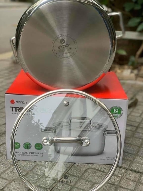 Nồi inox liền khối Elmich Trimax ECO EL-3997 size 28cm