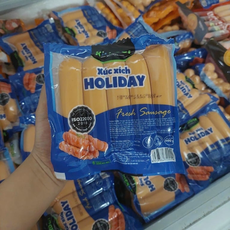 Xúc Xích Holiday Kitkool  J&J 500g