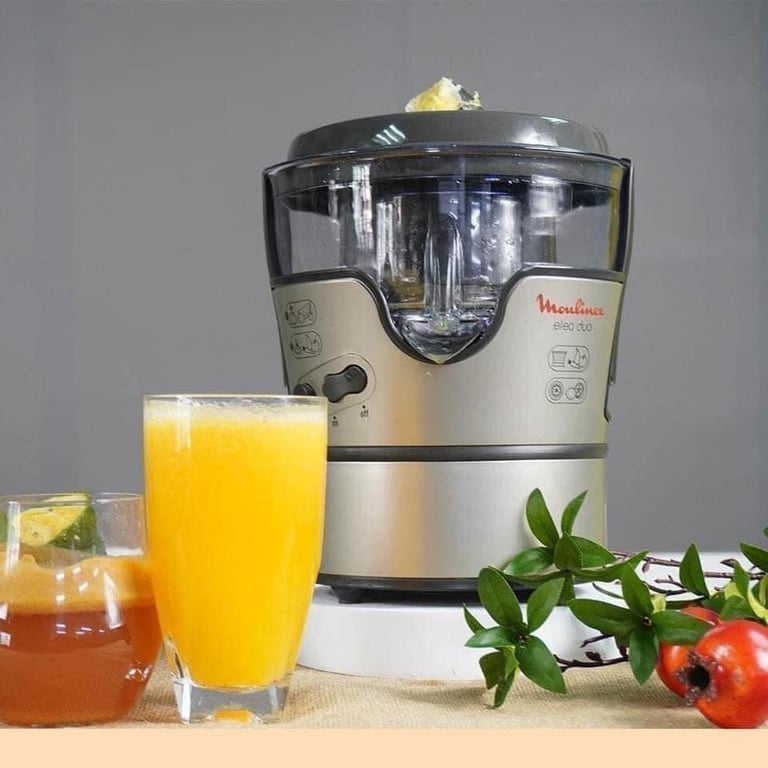 MÁY ÉP HOA QUẢ +VẮT ĐƯỢC CAM Moulinex Elea Duo JU385H (2 in 1)