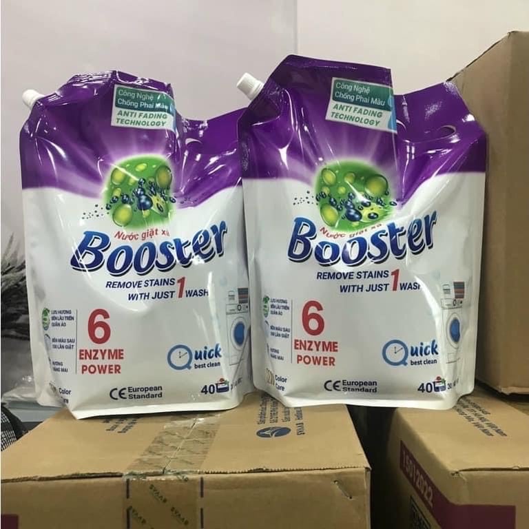 1 thùng Nước giặt booster 3.2kg/túi * 4 túi