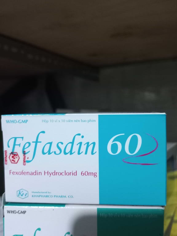 fefasdin 60 h/100v nén Fexofenadin