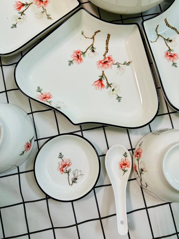 SET BÁT ĐĨA HOA MẶT TRỜI