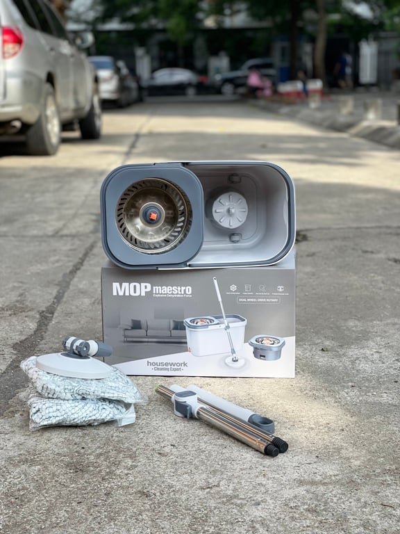 Bộ cây lau nhà SPIN MOP MAESTRO HO5N 💦 💦