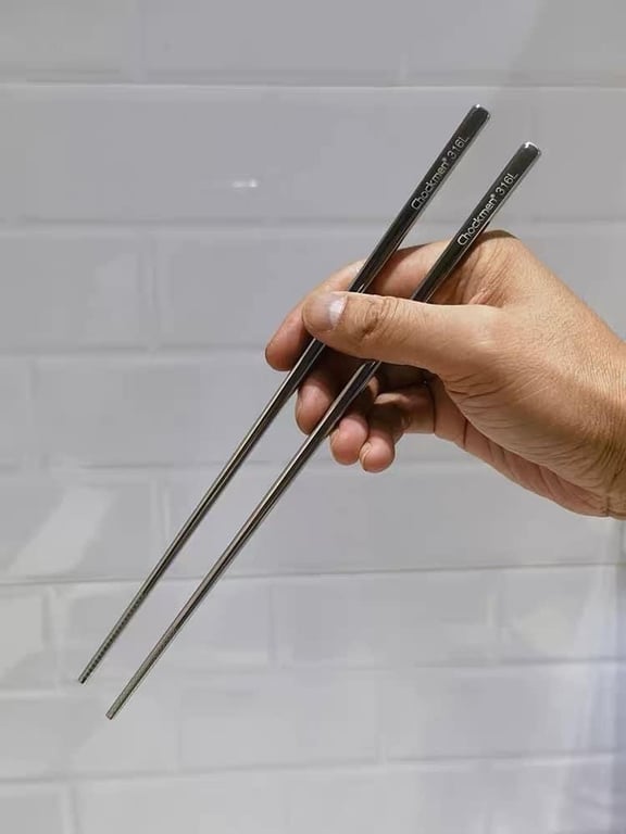 Set 10 đôi đũa inox 316 Chockmen