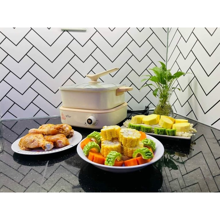 Nồi lẩu BEAR Nồi Lẩu Điện Đa Năng Bear DHG-C40M1