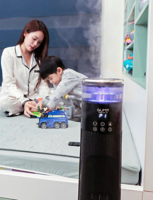 MÁY SƯỞI GỐM KÈM BÙ ẨM THÔNG MINH GUME GM-S2558