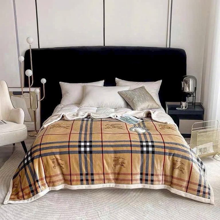 Chăn lông cừu thương hiệu, size 200x230cm, trọng lượng 2.5kg (2)