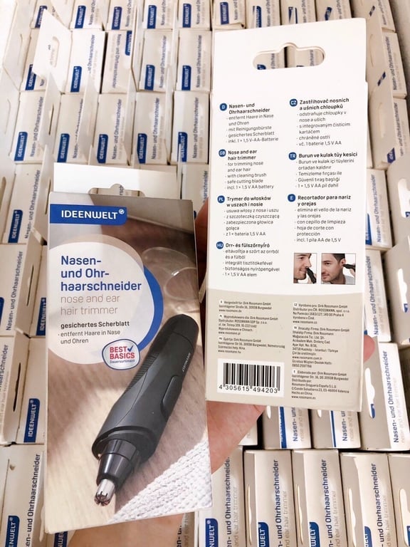 MÁY TỈA LÔNG MŨI IDEENWELT