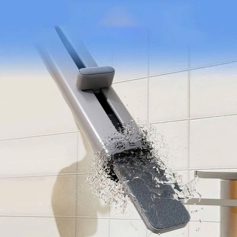 Chổi lau tự vắt mini tặng kèm 1 miếng lau thay thế