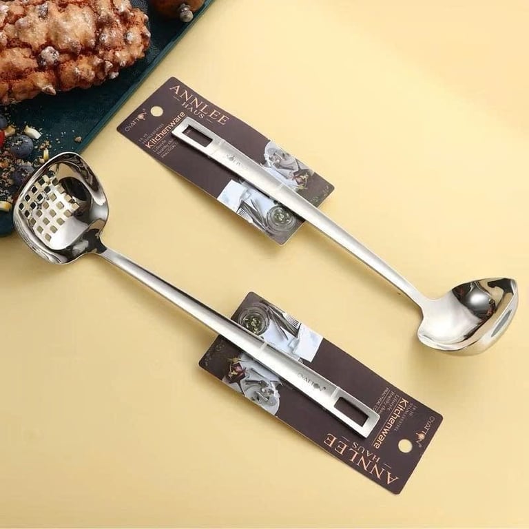 Muôi canh/lẩu dáng vuông inox18/10 OYATTON