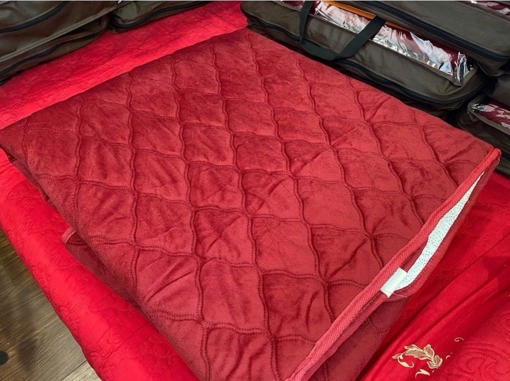 CHĂN ĐIỆN NHUNG KYUNGDONG HÀN QUỐC 1,35M X 1,8M