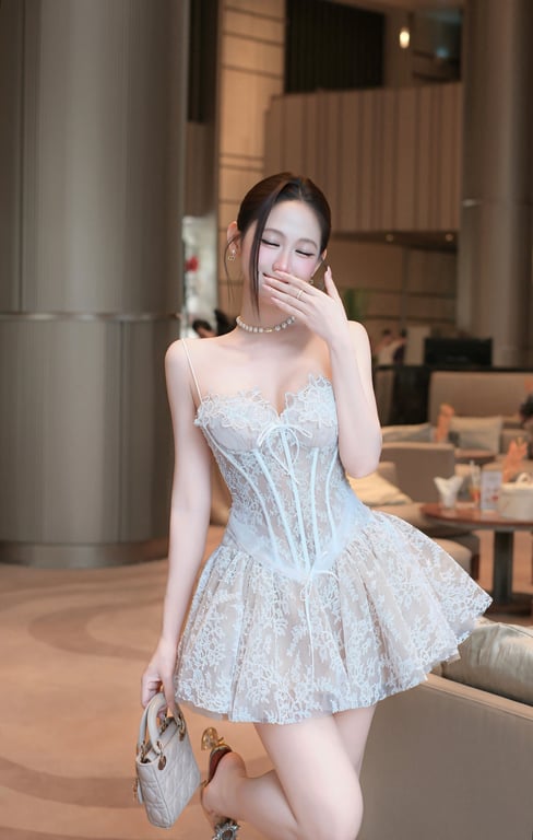 Váy ngắn thiết kế Thaobibi