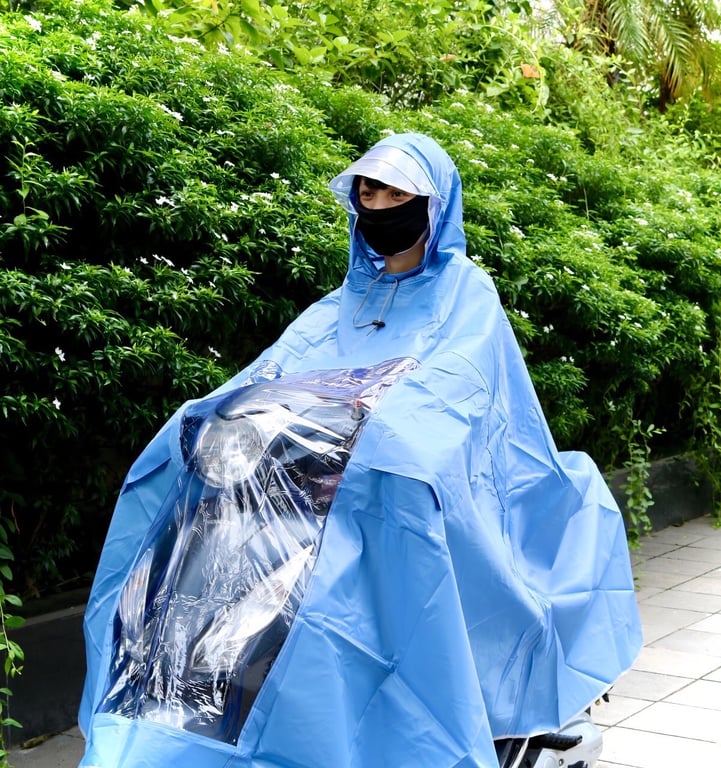 Áo mưa Morandi chuẩn nội địa Trung.