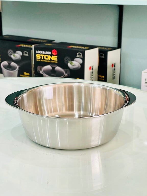 Nồi đáy từ thành thấp kiêm tô trộn inox