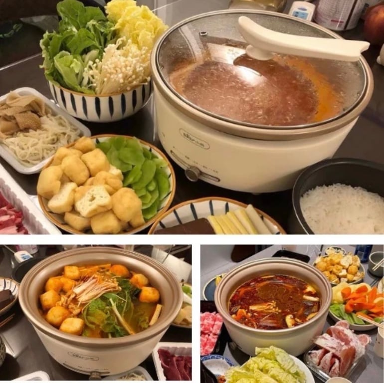 Nồi Lẩu Điện Đa Năng Bear Chính Hãng 5L DHG-P50F1