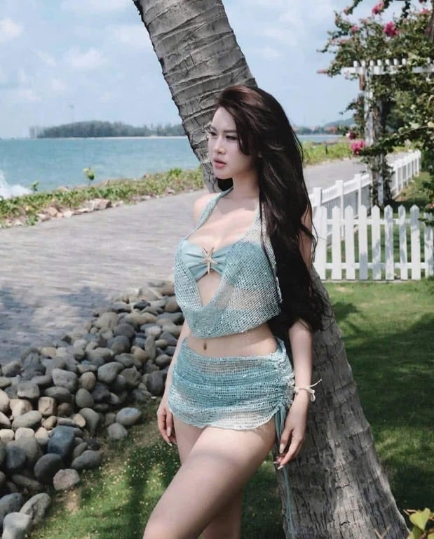 Bikini 4 mảnh lưới