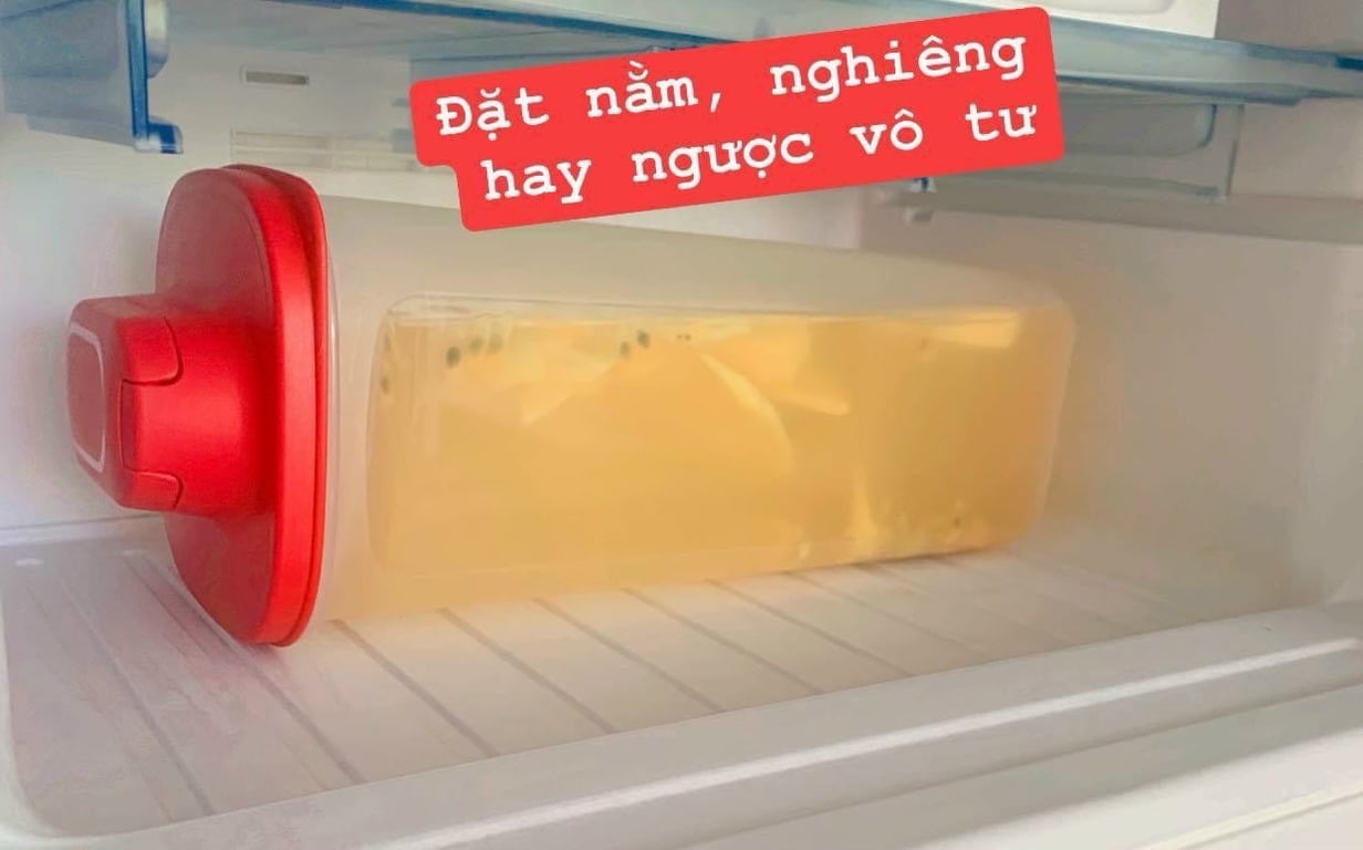 Set 2 hộp đựng nước tupper ware