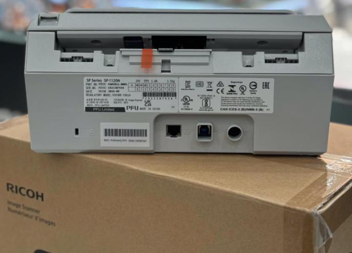 Máy Scan Ricoh SP1120N (A4/A5/ Đảo mặt/ ADF/ USB/ LAN)