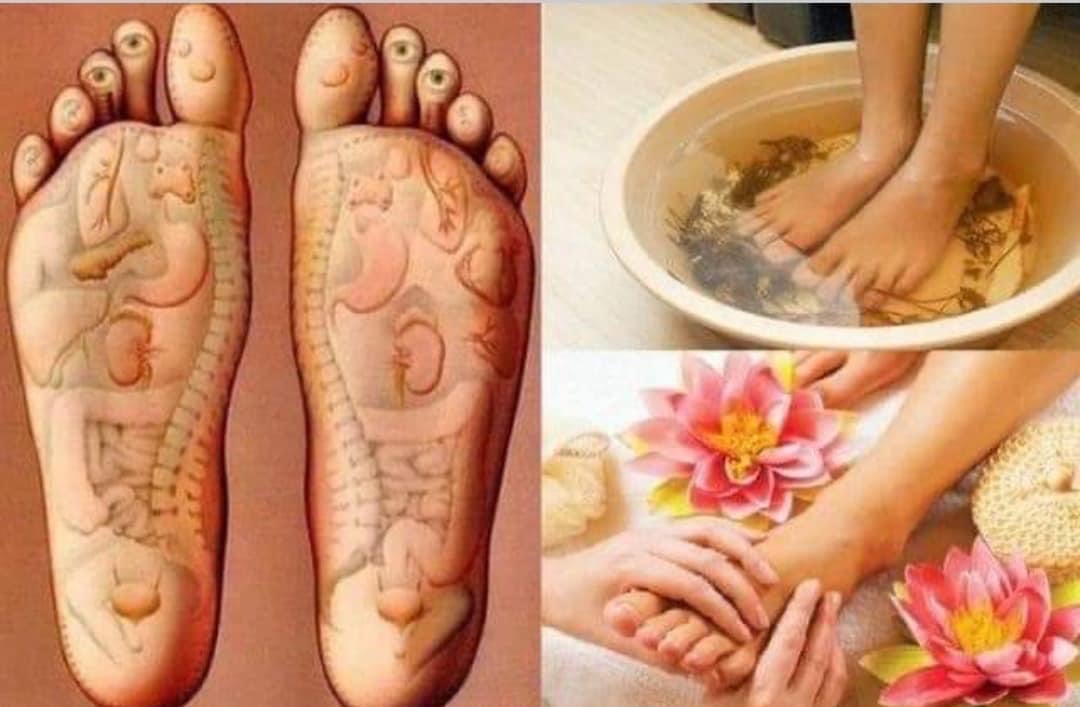 Set 100 gói thảo dược ngâm chân vị gừng và ngải cứu MC16