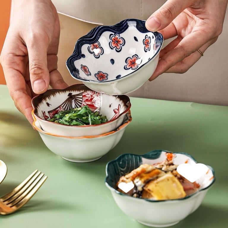 COMBO 4 BÁT SỨ ĐỰNG NƯỚC CHẤM