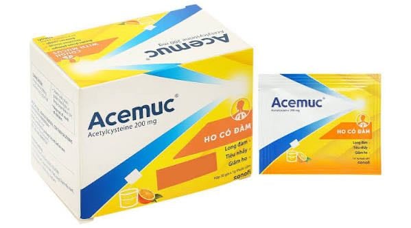 Acemuc 200 sanofi h/30 gói