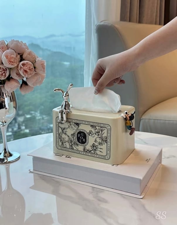 Hộp đựng giấy xinh xỉu - mã mới keng nhà Uforu