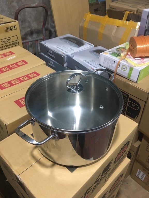 Nồi luộc gà Trimax Elmich 26cm dòng inox 304, đáy đúc liền cao cấp