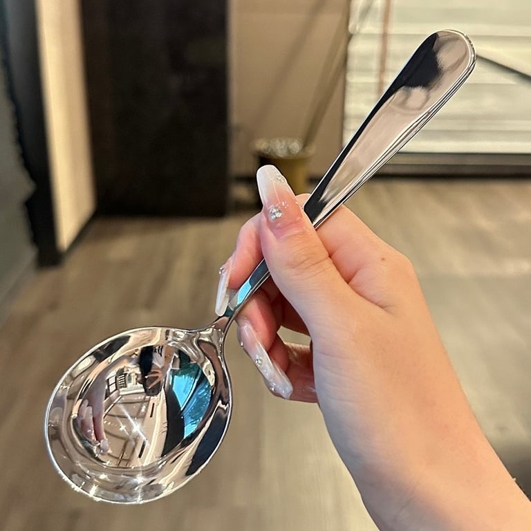 RK349 - Thìa sâu lòng Hàn Quốc Chockmen dài 19.6cm