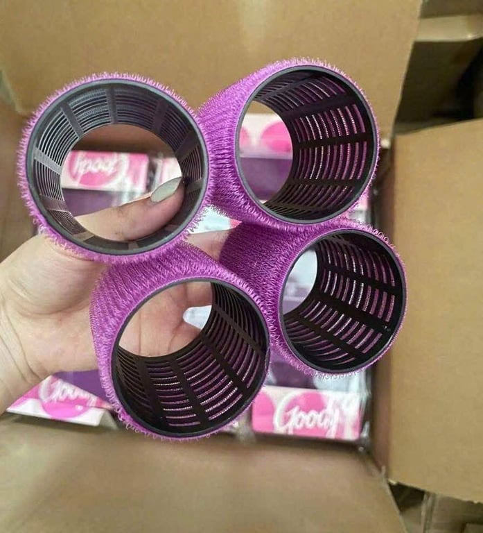 LÔ CUỐN TÓC UỐN TÓC MÁI - TÓC NGUYÊN BỘ SIÊU CỤP - XOĂN LỌN TO BỒNG BỀNH