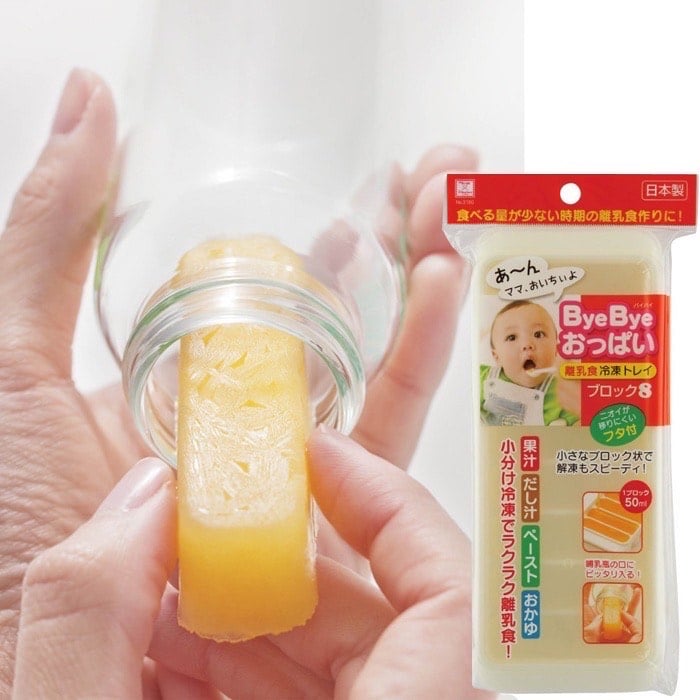 KHAY ĐÁ KIÊM KHAY TRỮ ĐÔNG CHO BÉ