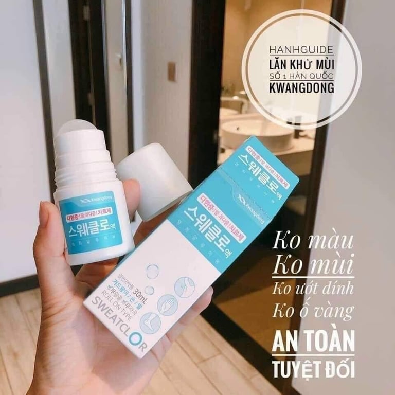 Lăn khử mùi hôi Kwangdong 30ml Hàn Quốc