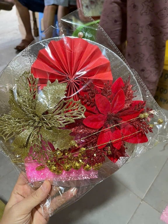 Set phụ kiện trang trí tháp bánh