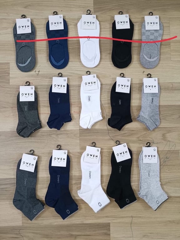 Set 10 đôi tất owen nam