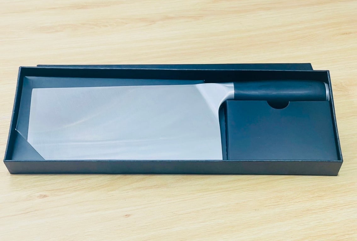 XẢ KHO DAO CHẶT NHẬT TAY CẦM VÂN GỖ MUN