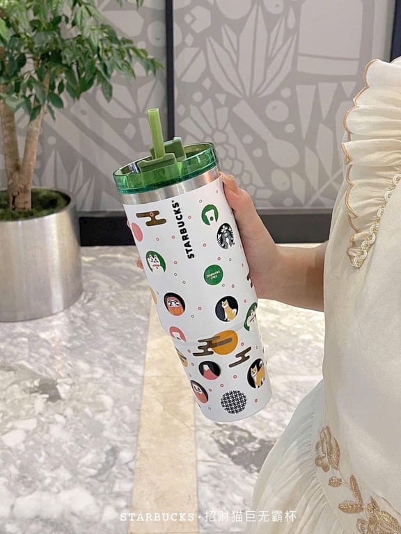 Cốc giữ nhiệt starbucks 900ml